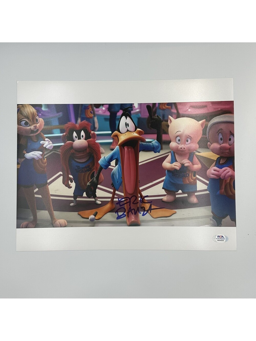 Eric Bauza Signed Space Jam: A New Legacy 11x14 Photo PSA Daffy Duck Porky Pig